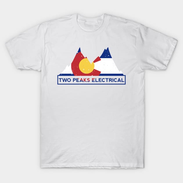 Two Peaks T-Shirt by 5ivecanons